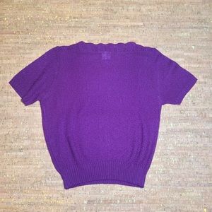 Vintage 80’s Purple Sweater Barry & Me